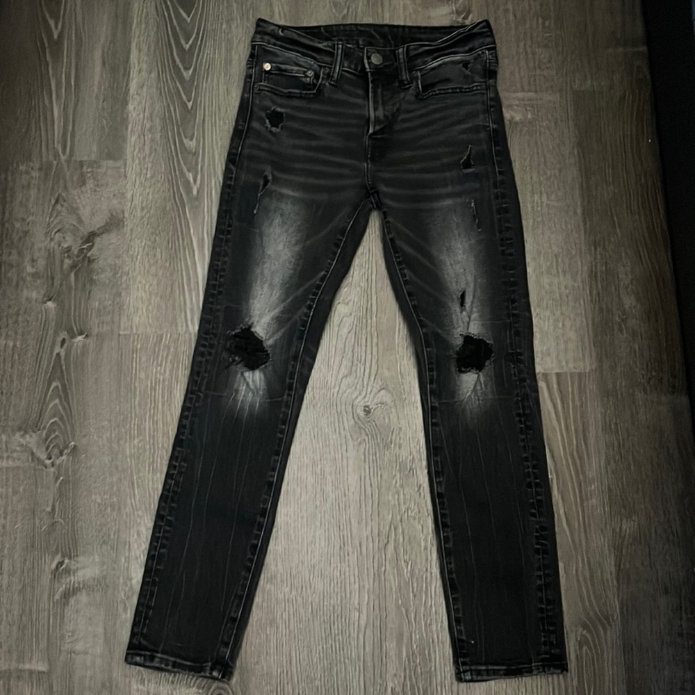 Black American Eagle Jeans